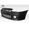 2008-2017 Mitsubishi Lancer Duraflex Ralliart Look Front Bumper - 1 Piece - Image 3