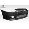 2008-2017 Mitsubishi Lancer Duraflex Ralliart Look Front Bumper - 1 Piece - Image 4