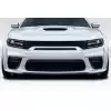 2015-2023 Dodge Charger Duraflex Hellcat Widebody Look Front Bumper - 1 Piece - Image 1