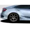 2016-2021 Honda Civic 4DR Duraflex RBT Widebody Look Rear Fenders - 6 Piece - Image 1