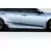 2016-2021 Honda Civic 4DR Duraflex Broman Side Skirt Rocker Panels - 2 Pieces - Image 1