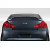 2007-2015 Infiniti G Sedan G25 G35 G37 / Q40 Duraflex Drift Rear Wing Spoiler - 1 piece - Image 1