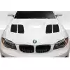 2008-2013 BMW 1 Series M Coupe E82 E88 Duraflex GTR Hood - 1 Piece - Image 1