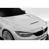 2014-2018 BMW M3 F80 / 2014-2020 M4 F82 F83 Duraflex GTS Look Hood - 1 Piece - Image 3