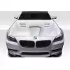 2011-2016 BMW 5 Series F10 4DR Duraflex Power Dynamics Hood - 1 Piece - Image 1