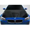 2011-2016 BMW 5 Series F10 4DR Carbon Creations Power Dynamics Hood - 1 Piece - Image 1