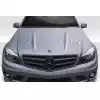 2008-2011 Mercedes C Class W204 Duraflex AMGT Hood - 1 Piece - Image 1