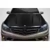 2008-2011 Mercedes C Class W204 Carbon Creations C63 V2 Hood - 1 Piece - Image 1