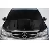 2012-2014 Mercedes C Class W204 Carbon Creations Carlton Hood - 1 Piece - Image 1