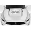 2015-2017 Ford Mustang Duraflex Kryptonic Hood - 1 Piece - Image 1