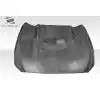 2015-2017 Ford Mustang Duraflex Kryptonic Hood - 1 Piece - Image 3