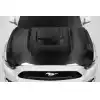 2015-2017 Ford Mustang Carbon Creations Kryptonic Hood - 1 Piece - Image 1