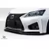 2013-2015 Lexus GS Series G200 GS300 GS350 GS450 GS450H Duraflex AM Design Wide Body Front Lip Under Spoiler - 1 Piece - Image 2