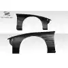 1989-1994 Nissan 240SX Duraflex D1 Sport 25MM Front Fenders - 2 Piece - Image 9