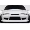 1999-2002 Nissan Silvia S15 Duraflex D1 Sport V3 Front Bumper - 1 Piece - Image 1