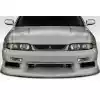 1995-1998 Nissan Skyline R33 2DR Duraflex D Spec Front Bumper - 1 Piece - Image 1