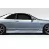 1995-1998 Nissan Skyline R33 2DR Duraflex D Spec Side Skirt Rocker Panels - 2 Piece - Image 1