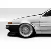 1984-1987 Toyota Corolla 2DR / HB Duraflex D1 Sport 25MM Front Fenders - 2 Piece - Image 1