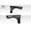 1984-1987 Toyota Corolla Levin 2DR / HB Duraflex D1 Sport 25MM Front Fenders - 2 Piece - Image 3