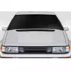 1984-1987 Toyota Corolla Levin 2DR / HB Duraflex D1 Hood - 1 Piece - Image 1