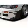 1989-1994 Nissan Silvia S13 Duraflex D1 Sport Canards - 6 Piece - Image 1