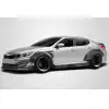 2011-2013 Kia Optima Carbon Creations CPR Body Kit - 14 Piece - Includes 116098 CPR Front Lip, 116247 CPR Side Skirts,, 116248 CPR Front Fender Flares, 116249 CPR Rear Fender Flares. 116246 CPR Rear Wing Spoiler (S) - Image 1