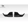 2019-2023 Toyota Corolla Hatchback Duraflex Ryo Rear Lip Add On Spoilers - 2 Pieces - Image 2