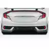 2016-2020 Honda Civic 2DR Duraflex BSM Rear Diffuser - 1 Piece - Image 1