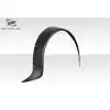 2006-2009 Volkswagen Golf GTI Duraflex Euroline Front Fender Flares - 2 Pieces - Image 5