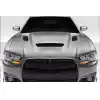 2011-2014 Dodge Charger Duraflex Hellcat Redeye Look Hood - 1 Piece - Image 1