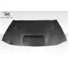 2006-2010 Dodge Charger Duraflex Hellcat Redeye Look Hood - 1 Piece - Image 3