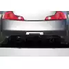 2003-2007 Infiniti G Coupe G35 Carbon Creations Tando Rear Diffuser - 1 Piece - Image 1