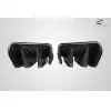 2014-2019 Chevrolet Corvette C7 Carbon Creations GTR Rear Diffuser - 2 Pieces - Image 2