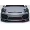 2013-2016 Porsche Cayman GT4 981 AF-1 Front Lip Splitter ( GFK ) - 1 Piece - Image 1