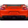 2013-2016 Porsche Cayman GT4 981 AF-1 Rear Diffuser ( GFK ) - 1 Piece - Image 1