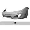 2012-2014 McLaren MP4-12C AF-1 Front Bumper (GFK) -1 Piece - Image 3