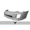 2009-2011 Porsche 911 Carrera 997 AF-1 Front Bumper (GFK) - 1 Piece - Image 3