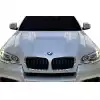 2008-2014 BMW X6M E71 E72 AF-1 Hood (GFK) - 1 Piece - Image 1