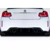 2016-2021 BMW M2 F87 AF-1 Rear Diffuser (GFK) - 1 Piece - Image 1