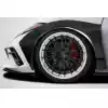 2020-2023 Chevrolet Corvette C8 Carbon Creations Gran Veloce Wide Body Front Fender Flares - 4 Pieces - Image 1