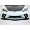 2020-2023 Chevrolet Corvette C8 Carbon Creations Gran Veloce Front Lip Spoiler Air Dam - 1 Piece - Image 1