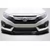 2016-2018 Honda Civic 2DR 4DR Carbon Creations Yoka Front Lip Spoiler Air Dam - 3 Pieces - Image 1