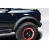 2021-2023 Ford Bronco Duraflex Bigfoot Front Fender Flares - 2 Pieces - Image 1