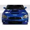 2002-2003 Subaru Impreza WRX STI Duraflex Zepher Sports Hood Air Vent Duct - 1 Piece - Image 1