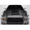 2011-2014 Dodge Charger Carbon Creations Hellcat Redeye Look hood - 1 Piece - Image 1