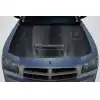 2006-2010 Dodge Charger Carbon Creations Hellcat Redeye Look hood - 1 Piece - Image 1