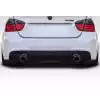 2006-2011 BMW 3 Series E90 E91 Duraflex M Performance Look Rear Diffuser - 1 Piece - Image 1