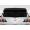 2004-2009 Mazda 3 Duraflex SBR Ducktail Rear Wing Spoiler - 1 Piece - Image 1