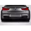 2011-2019 BMW 6 Series F06 F12 F13 Carbon Creations Sceptre Rear Diffuser - 3 Pieces - Image 1