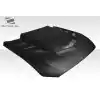 2018-2023 Ford Mustang Duraflex Interceptor Hood - 1 Piece - Image 4